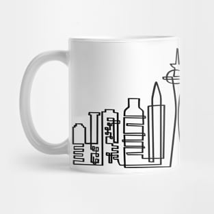 Seattle Skyline: A Single Line of Beauty and Wonder Mug